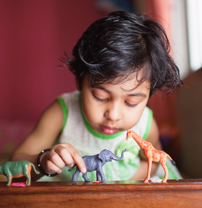 Students of Child care center