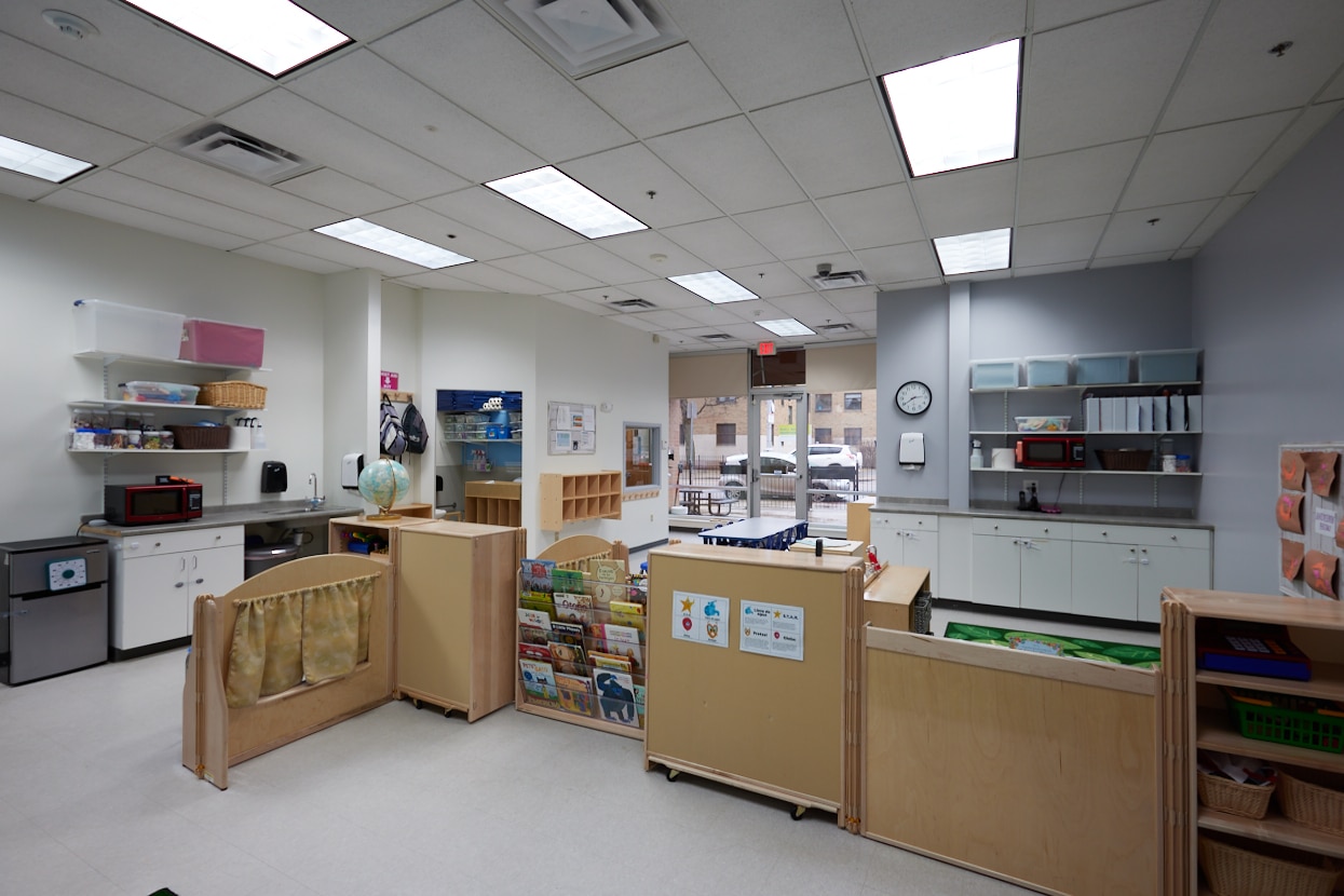 Class room of Pine Village Preschool South End, Massachusetts – Child Care Center