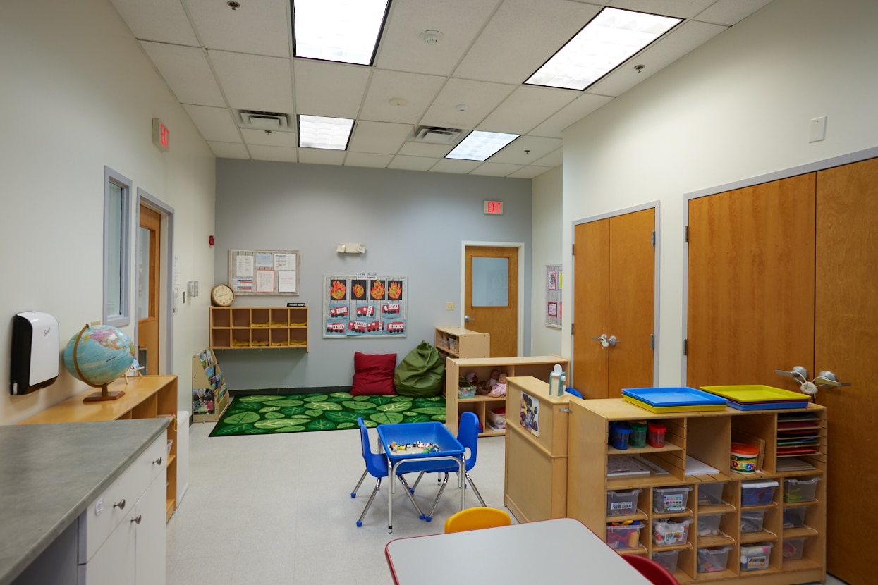 Class room of Pine Village Preschool South End, Massachusetts – Child Care Center
