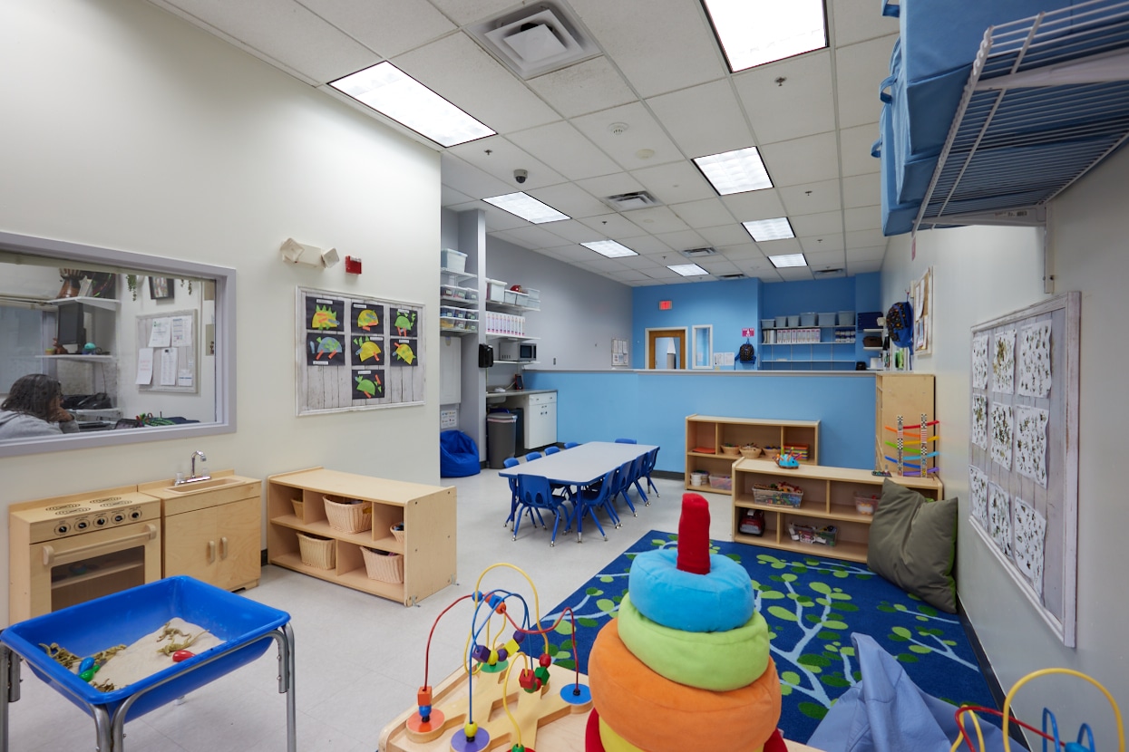 Class room of Pine Village Preschool South End, Massachusetts – Child Care Center