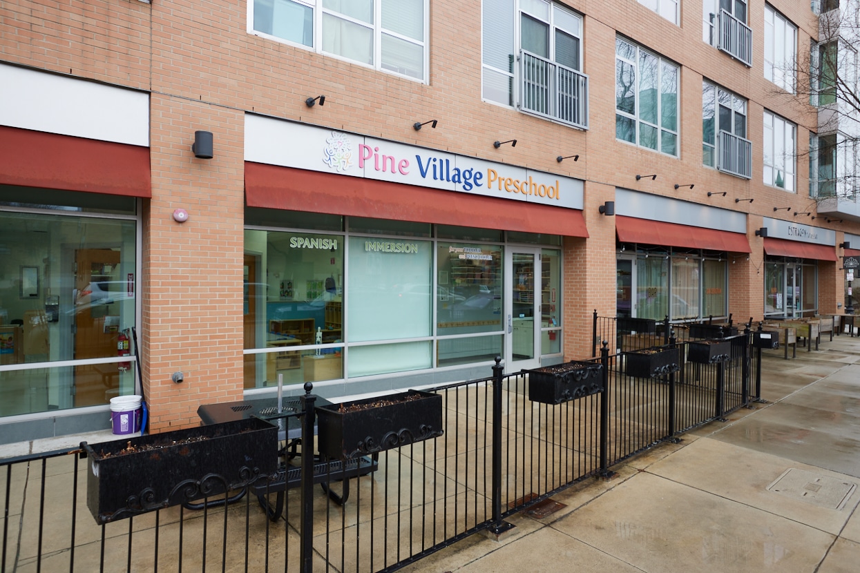 Outer area of Pine Village Preschool South End, Massachusetts – Child Care Center