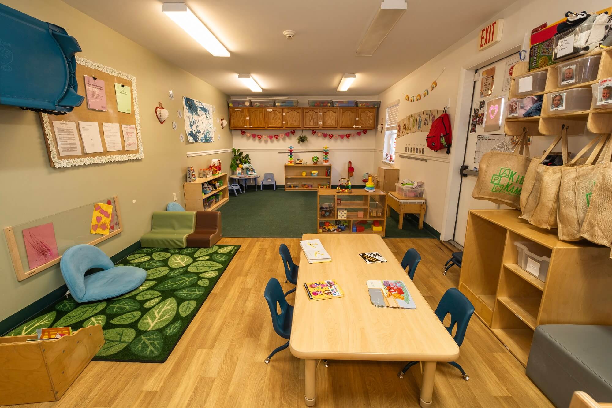 Class room of ABC Kiddie Kampus Pittston, Pennsylvania – Child Care Center
