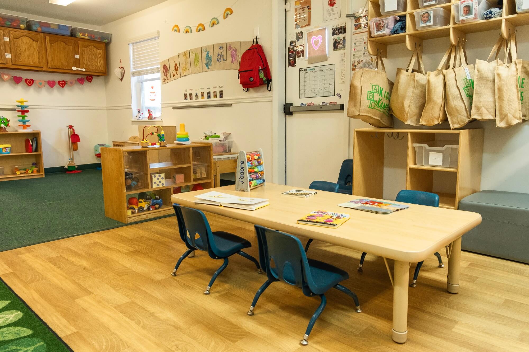 Class room of ABC Kiddie Kampus Pittston, Pennsylvania – Child Care Center