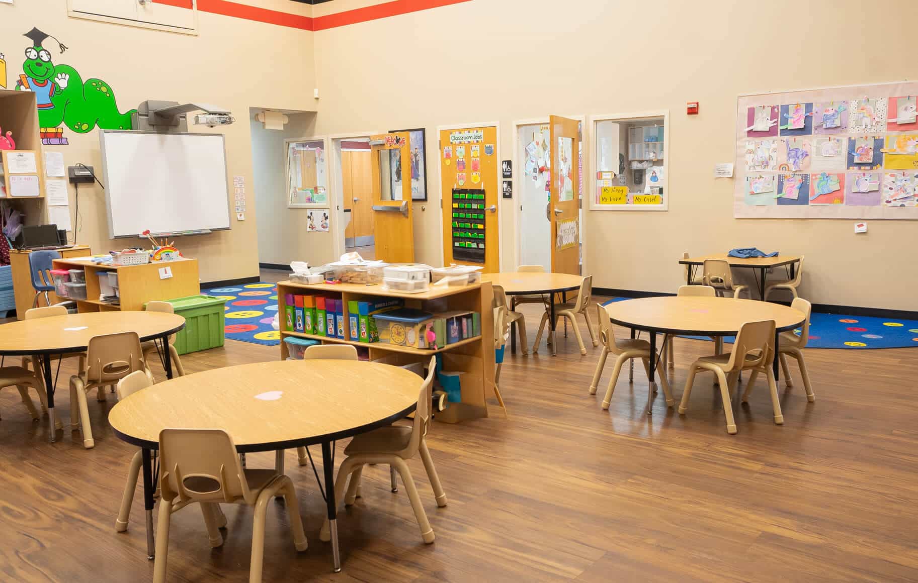 Class Room of Inspire St. Charles, Missouri Child Care Center