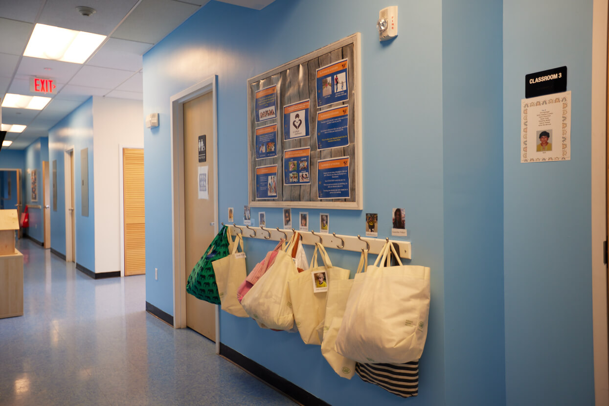 Class room of Pine Village Preschool Brighton, Massachusetts – Child Care Center