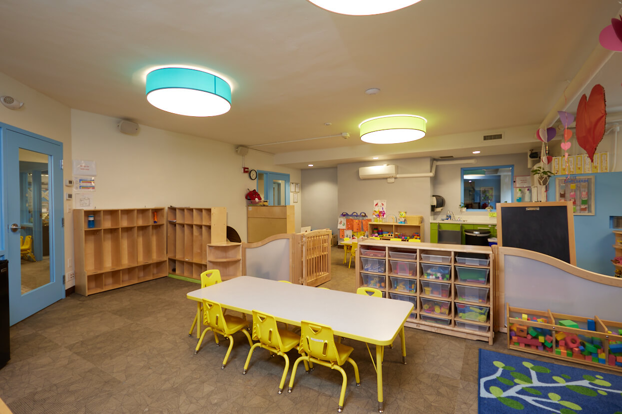 Class room of Pine Village Preschool Brookline, Massachusetts – Child Care Center