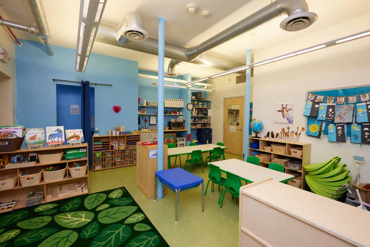 Class room of Pine Village Preschool JP South Street, Massachusetts – Child Care Center