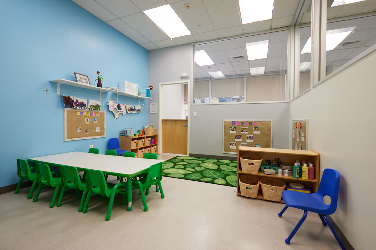 Class room of Pine Village Preschool Kendall Square, Massachusetts – Child Care Center