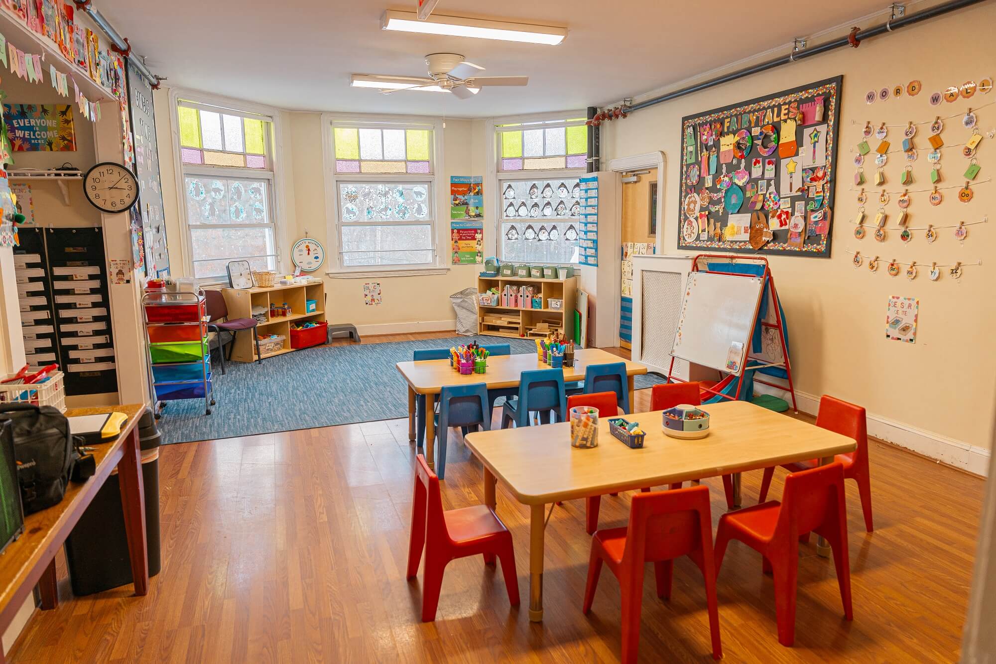 Class room of The Tobin Children’s School, Massachusetts