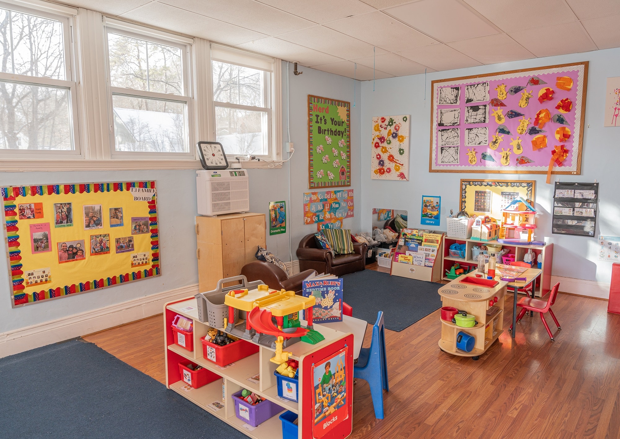 Play room of Tobin Schools, Massachusetts Child Care Center