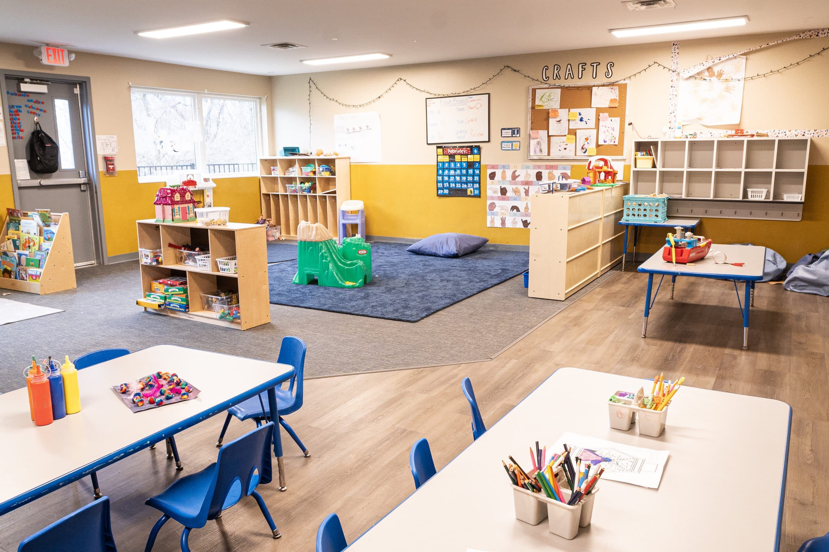 Play room of Inspire St. Peters/O’Fallon, Missouri Child Care Center