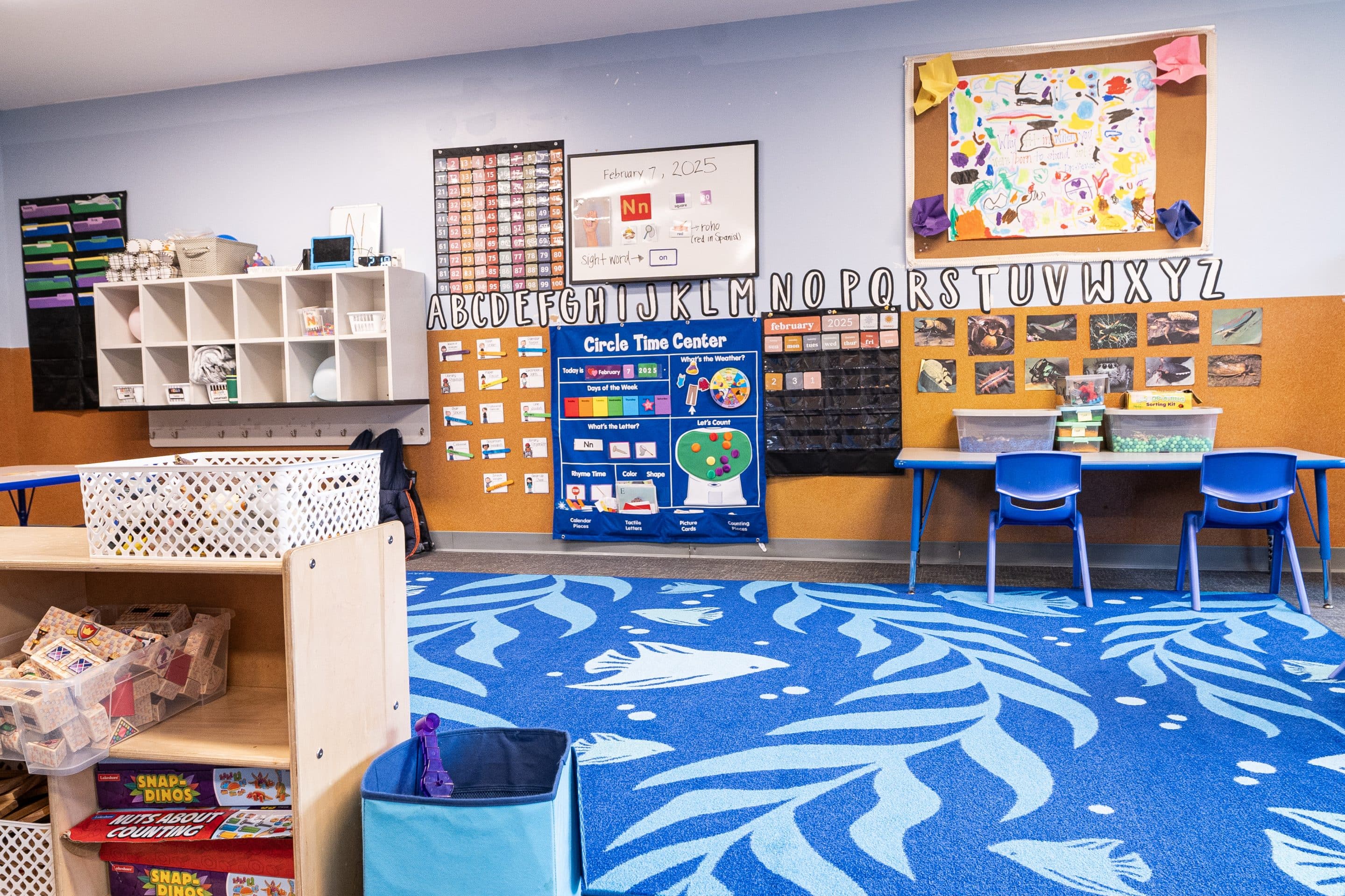 Class room of Inspire St. Peters/O’Fallon, Missouri Child Care Center