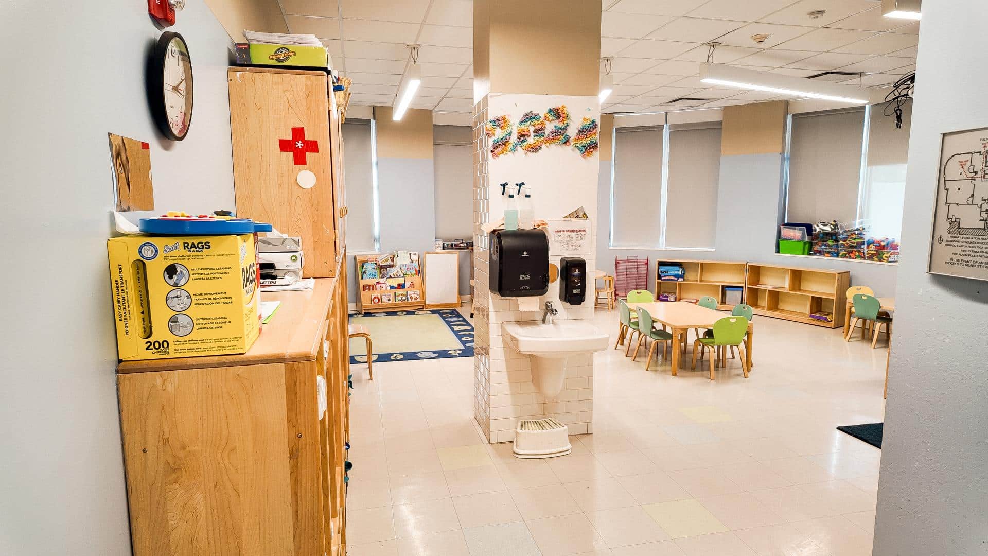 Class room of Chicago Fulton, Illinois – Child Care Center