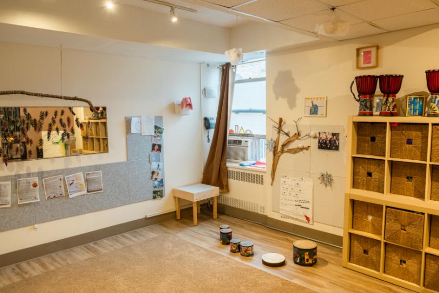 Painting Room of Williamsburg Northside Preschool