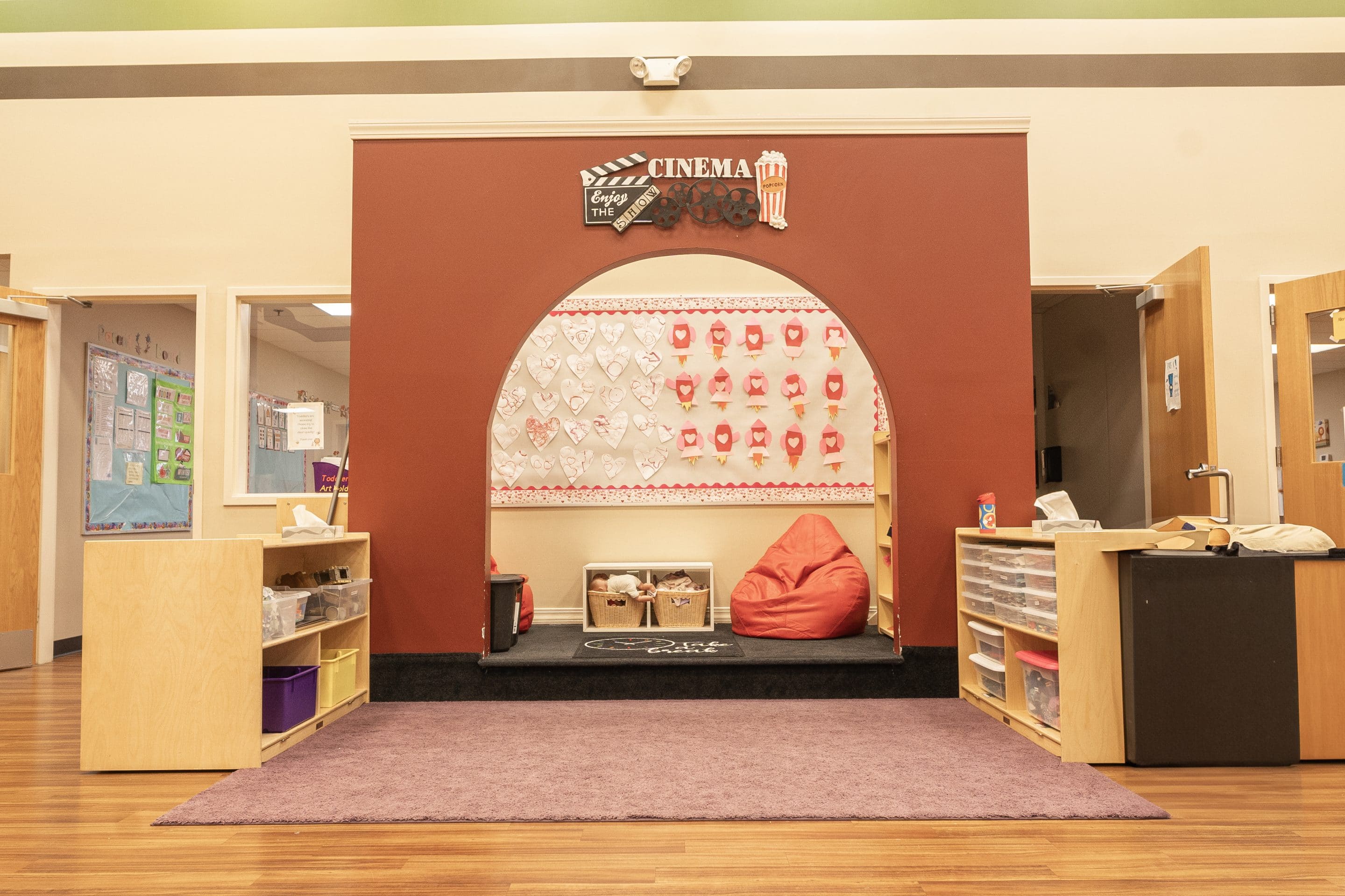 Class room of Inspire St. Peters East, Missouri Child Care Center