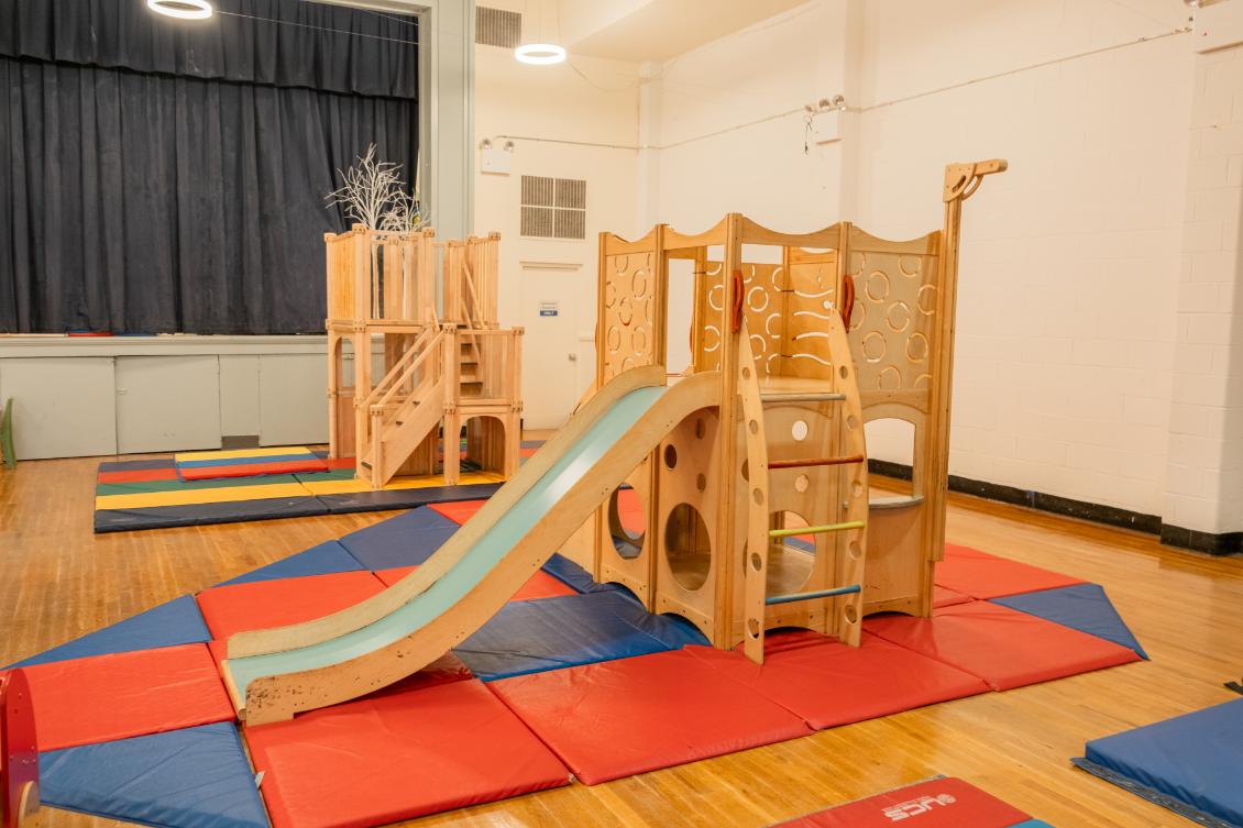 Play room of Williamsburg Northside Preschool